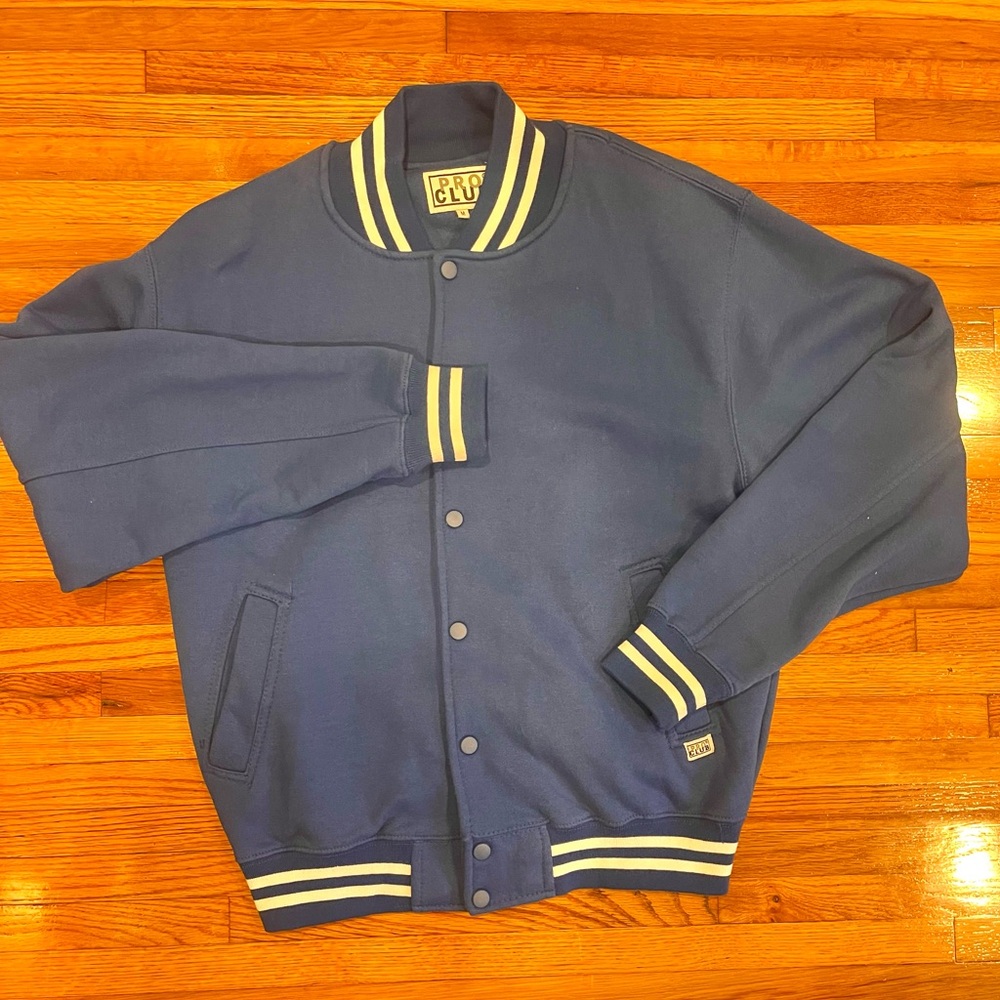 Pro Club Varsity Fleece Jacket size medium.